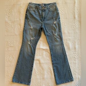 Good American High Rise Good Classic Bootcut Jeans 8/29 
Indigo046 GC062T